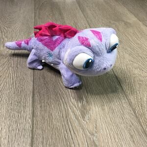 Disney Frozen Bruni Salamander Plush Stuffed Animal Purple Just Play